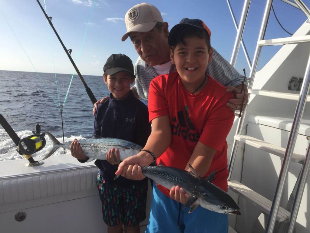 excitement for deep sea fishing in the riviera maya